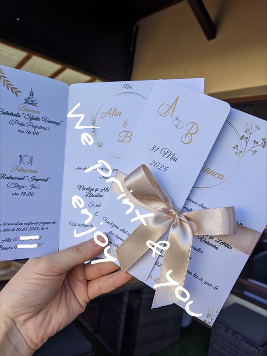 Invitații nuntă/botez