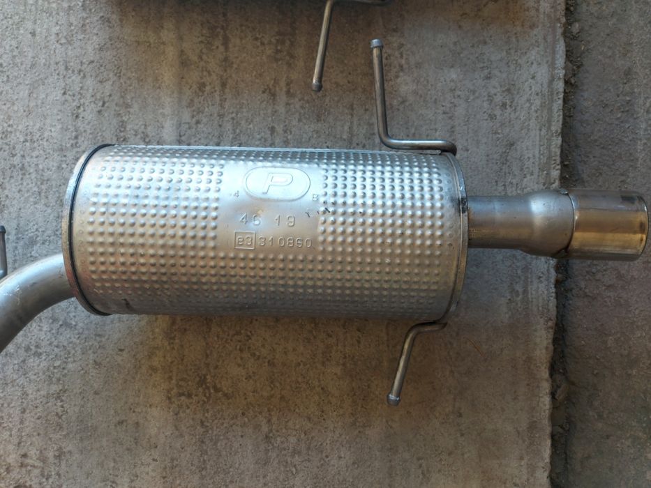 Глушитель Субару форестр турбо