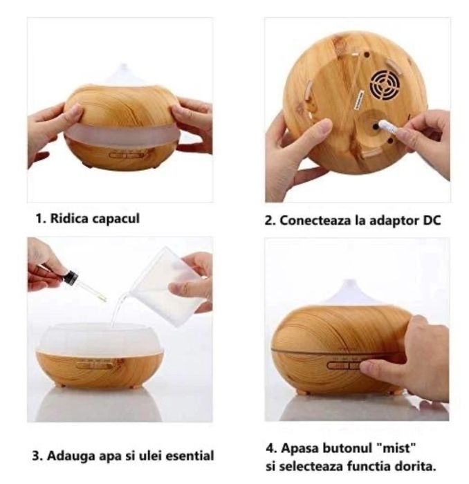 Difuzor aromaterapie / aroma therapy difuser/ umidifucator