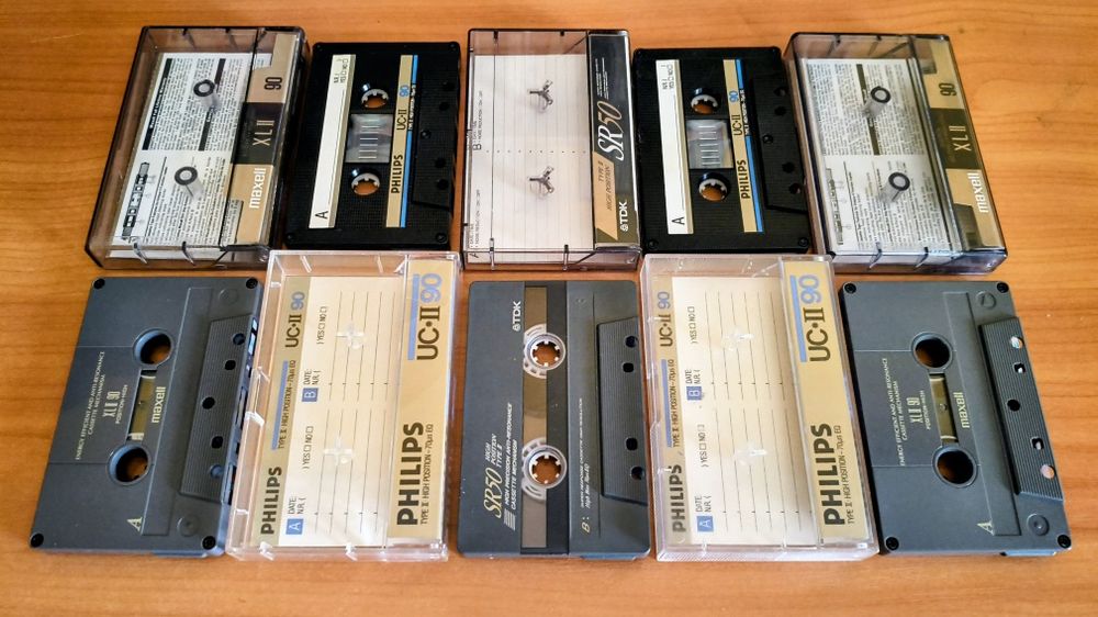 10-Аудиокассет типа II Chrome