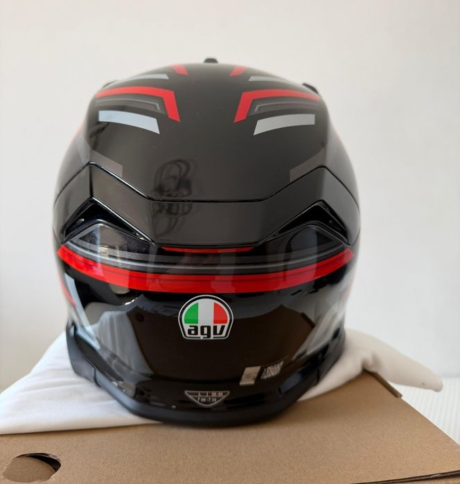 CASCA Moto AGV  FULL-FACE K7 Agv E2206 Black/Red