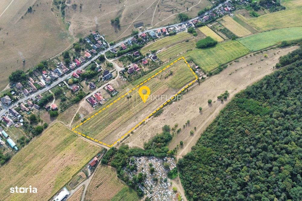 Teren parțial intravilan pentru investitori - Unirii