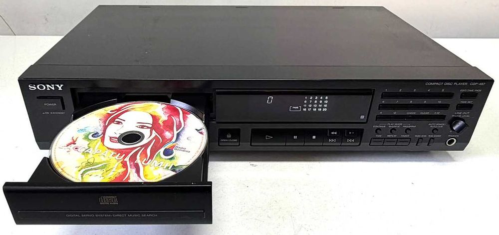 sony cdp 497 cd player pentru amplificator