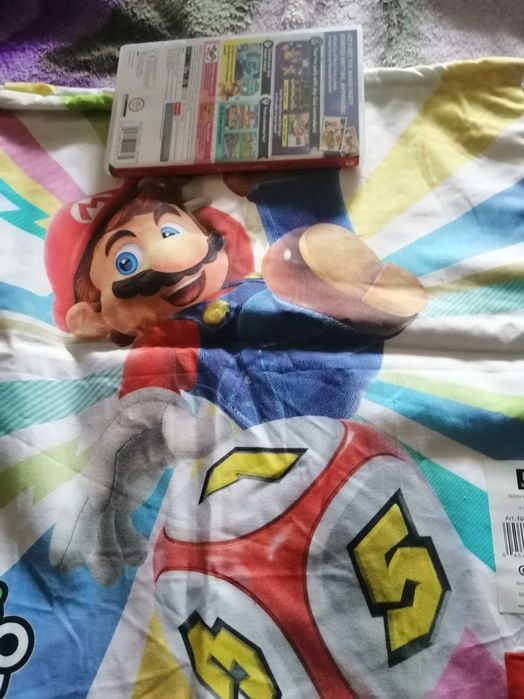 Super Mario Party (joc Nintendo Switch) + rucsac + abtibilduri Mario
