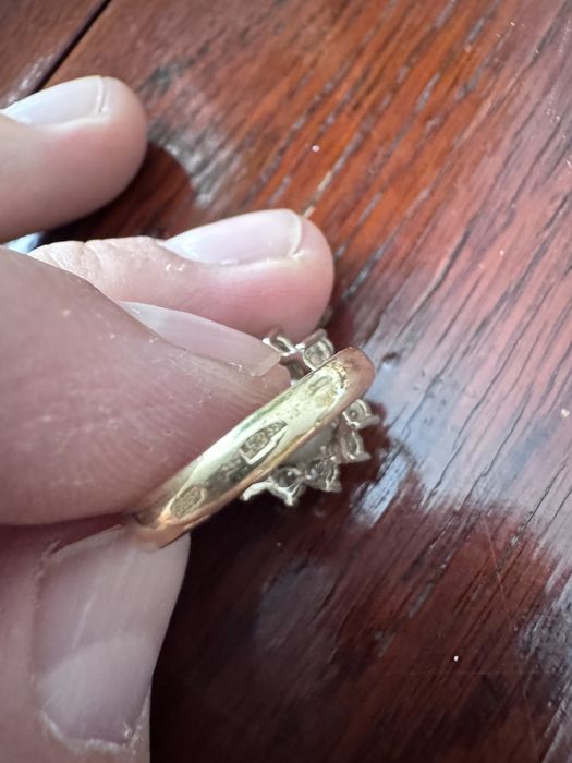 кольцо желтое золото 585