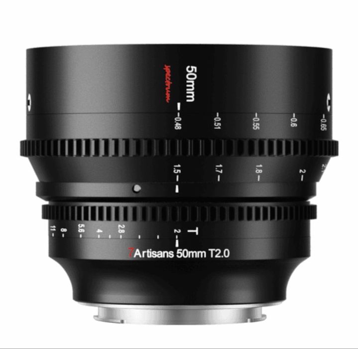 Vand obiectiv 7Artisans 50 mm T2.0 montura Canon RF