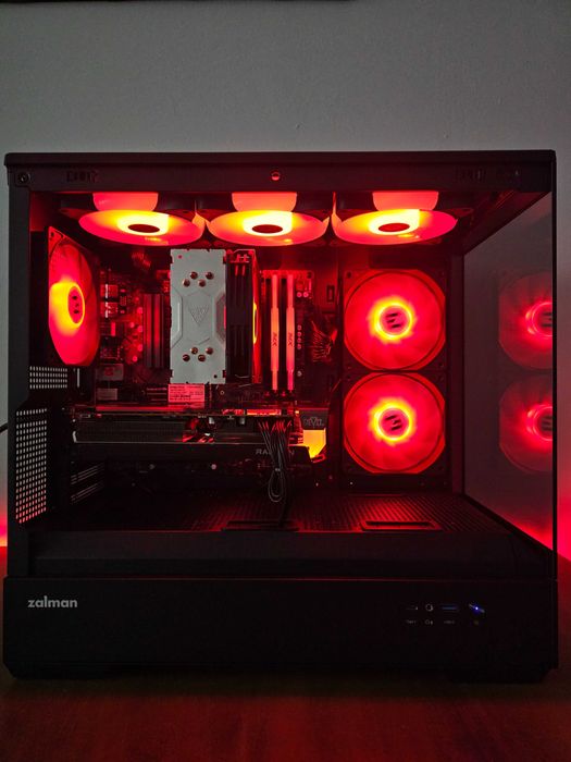 Гаранция! Геймърски компютър! RX6600XT, Ryzen 5 5500, 16 GB RAM