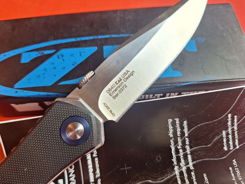 Сгъваем нож ZT-0640 Emerson Design