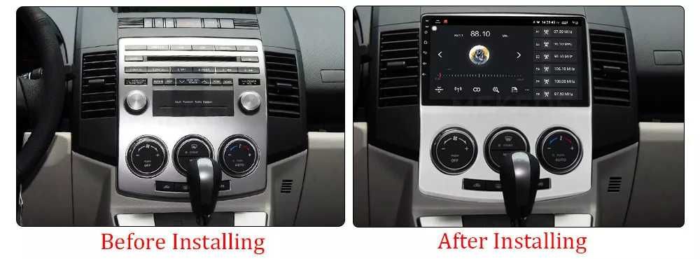 NAVIGATIE Android 14 MAZDA 5 2005 - 2010 1/8 Gb Waze CarPlay + CAMERA