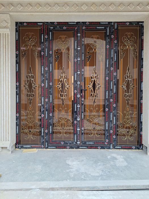 Витраж. Ойналарга гул солиш хизмати. Hayat_Glass_Vitraj