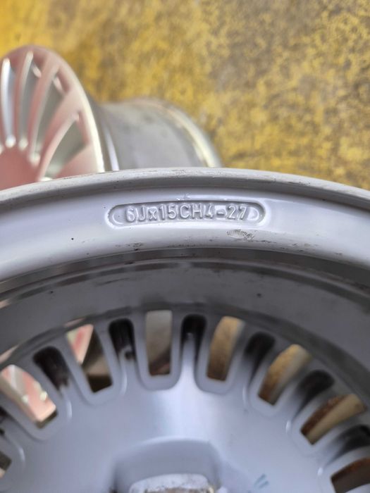 Jante Aliaj 4x108 15'' OEM Citroen C1 C3 Peugeot 6J ET 27