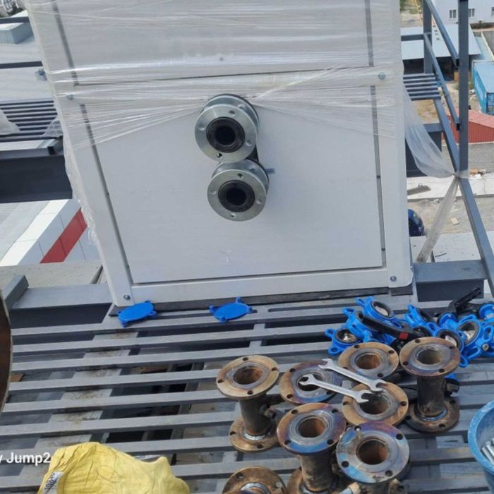 Вентиляция тизимлари ўрнатиш | Чиллер ва фанкойл билан