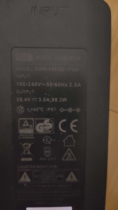 Alimentator incarcator 29.4V 3A