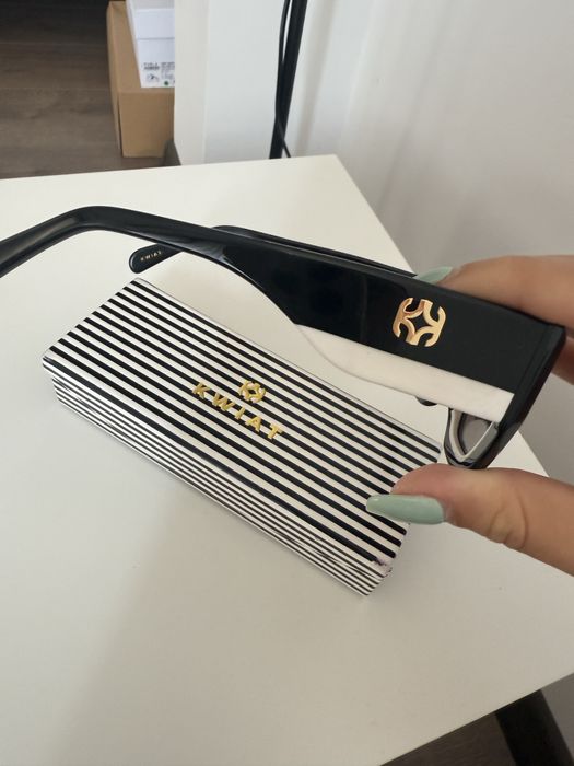 Черни слънчеви очила- KWIAT Chic