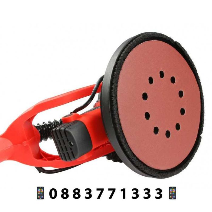 НЕМСКА Шлайф машина за шлайфане на стени и тавани Mar-Pol + ЛЕД ФЕНЕР