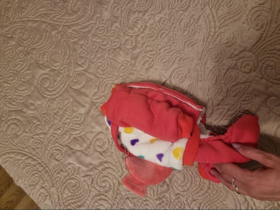 Hainuta catei/pisici talie mica cu ghiozdanel