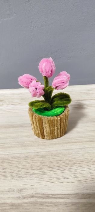 Пухкави цветя ръчна изработка! Слънчоглед и др.