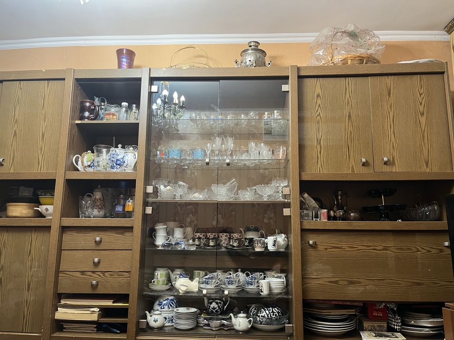 Стенка для зала  горка немецкая