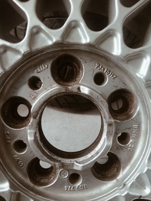 Титанка на бмв в стиле BBS R15