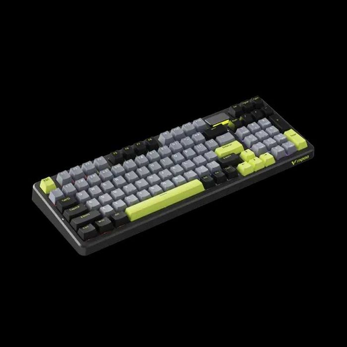 Rapoo V700DIY-98 Black Grey Green игровая клавиатура
