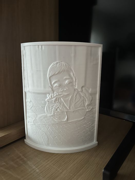 Персонализирана уникална 3D лампа