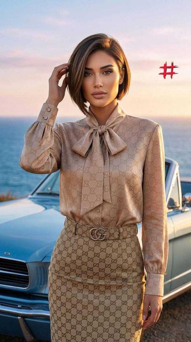 Compleu cu fusta și camasa