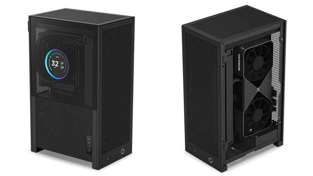 Компютърна кутия NZXT H2 Flow – Mini-ITX 20.7L High Airflow PC Case