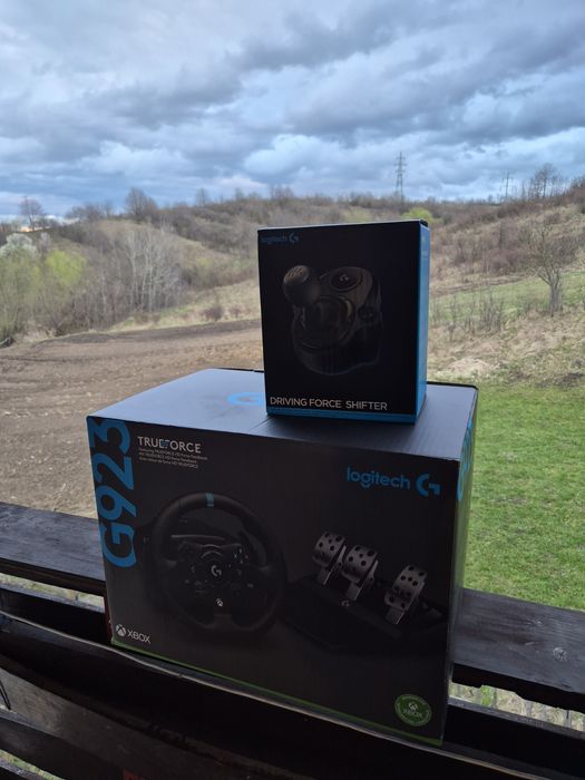 Logitech G923 TF+schimbator(garanție)