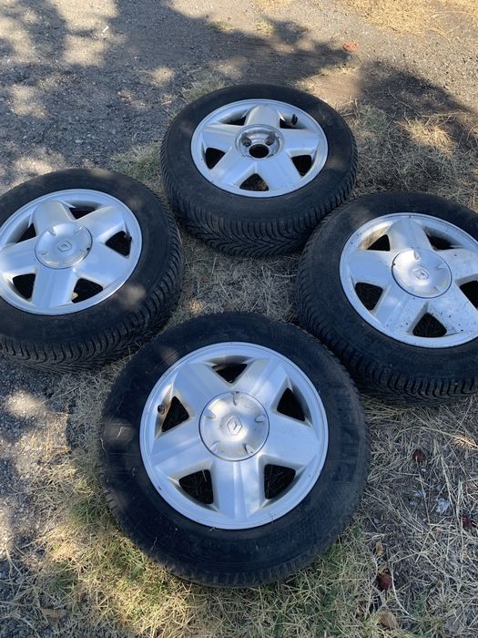 Джанти с гуми рено дачиа renault dacia 4x100. 185/65R15