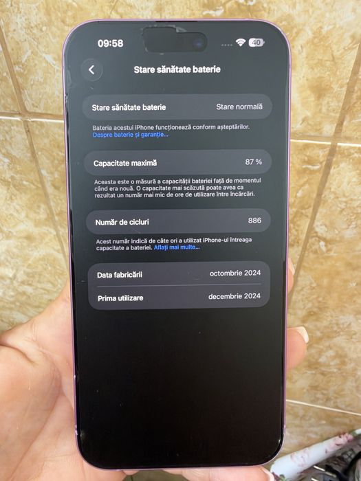 Se vinde Iphone 16 Plus