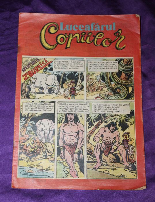 6 reviste Luceafarul copiilor benzi desenate romanesti romana