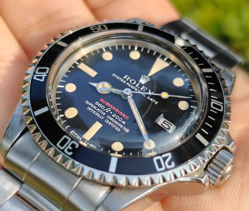 Rolex Submariner Single Red (Черен) 1680