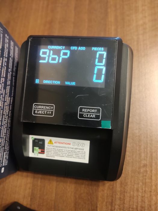 Detector automat bancnote false