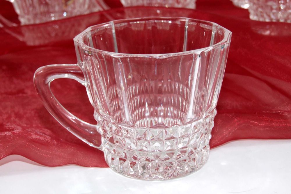 Set 10 Cesti, cristal pur 24%PbO brand Anna Hute, Made in Germany, NOU