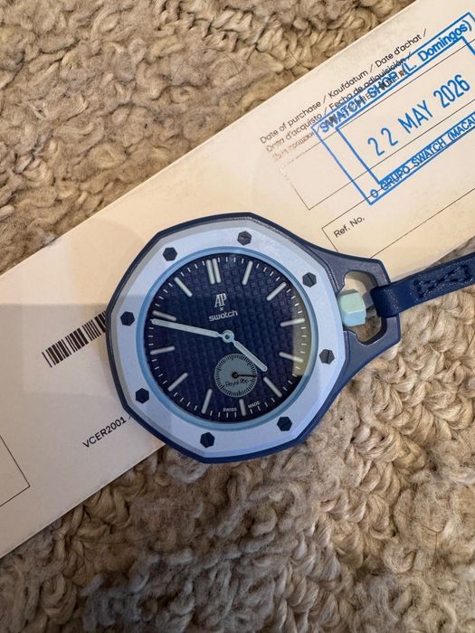 Ceas Audemars Piguet x Swatch Royal Pop Lan Ba