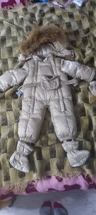 Детский зимний комбинезон