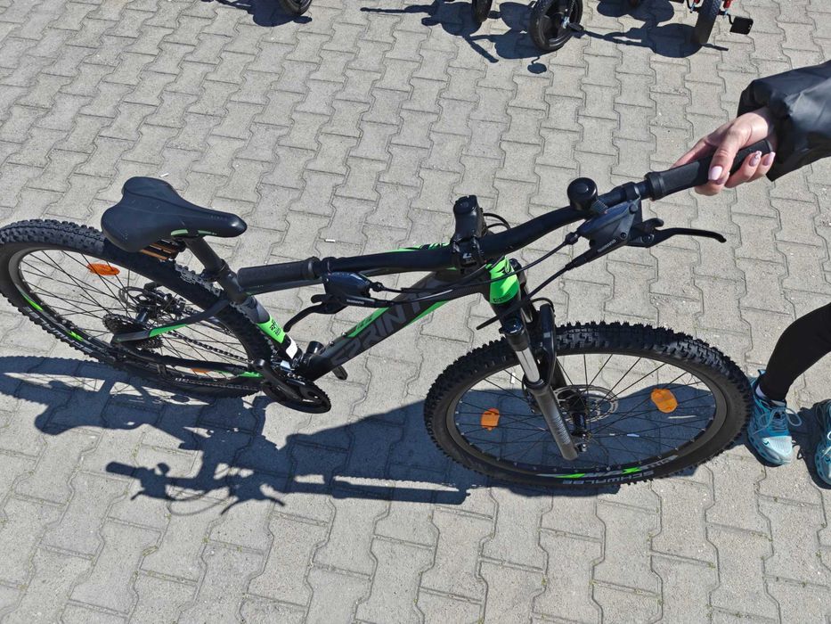 PA Велосипед 27.5" APOLON черен/зелен