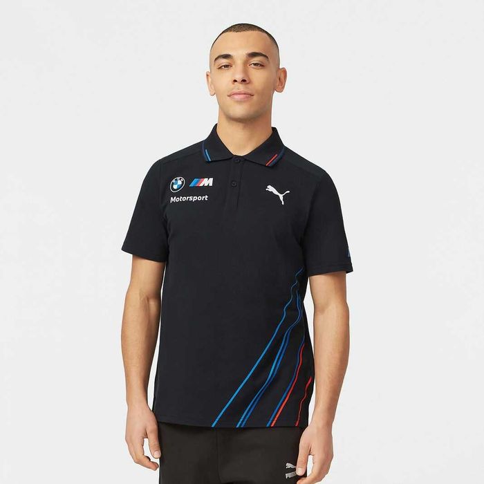 Puma BMW Motorsport Team Polo - Оригинална мъжка тениска с яка