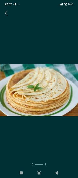 Баурсаки, шелпек к столу