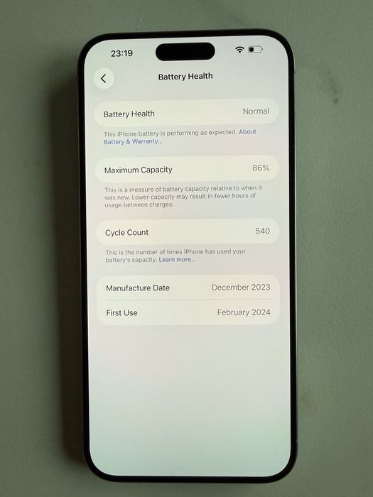 iPhone 15 Pro max 256GB