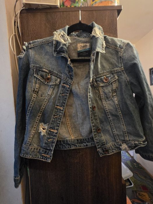 Jacheta blugi eleganta