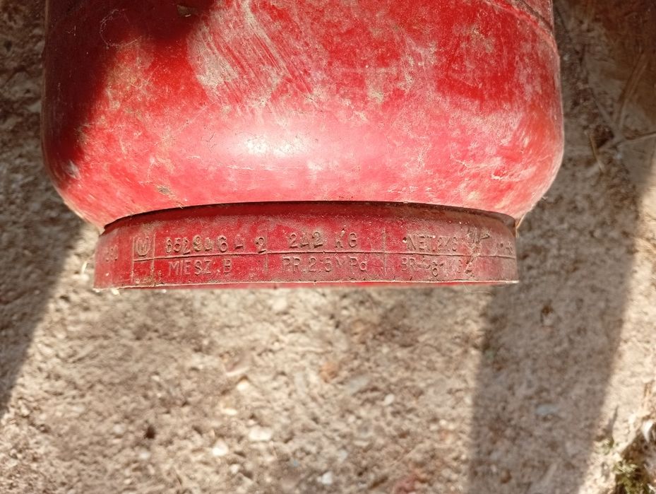 Butelie voiaj cu suport arzător  2kg