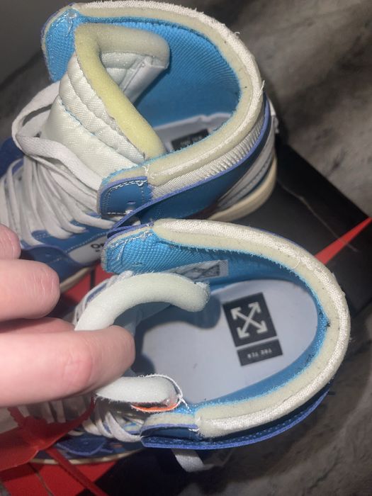 Jordan 1 Retro High Off White UNC