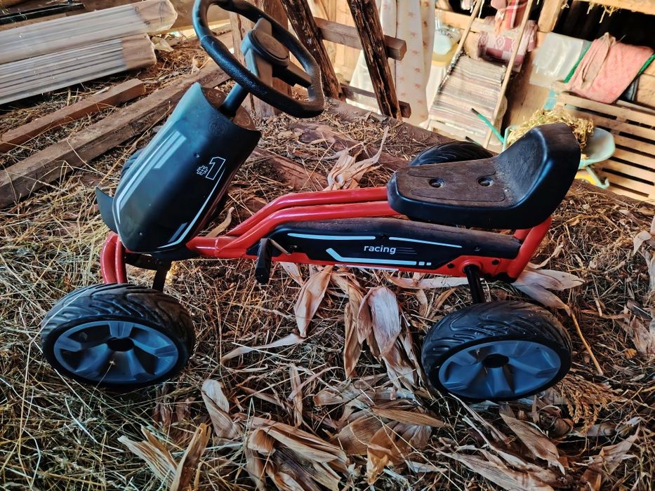 Kart cu pedale, Playtive, Metal/EVA, 80x48x58.5 cm, 7.8 kg, 2+ ani