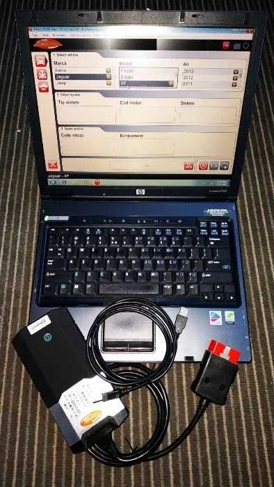 Tester auto Bluetooth + Tableta Panasonic CF20 Diagnoza Turisme+Camion