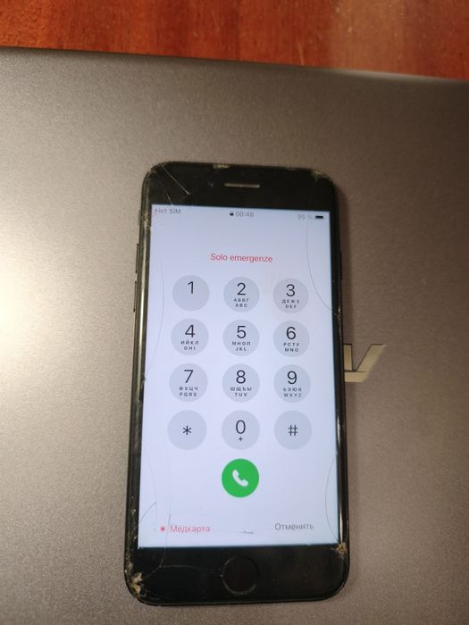 Iphone 7 чёрного цвета