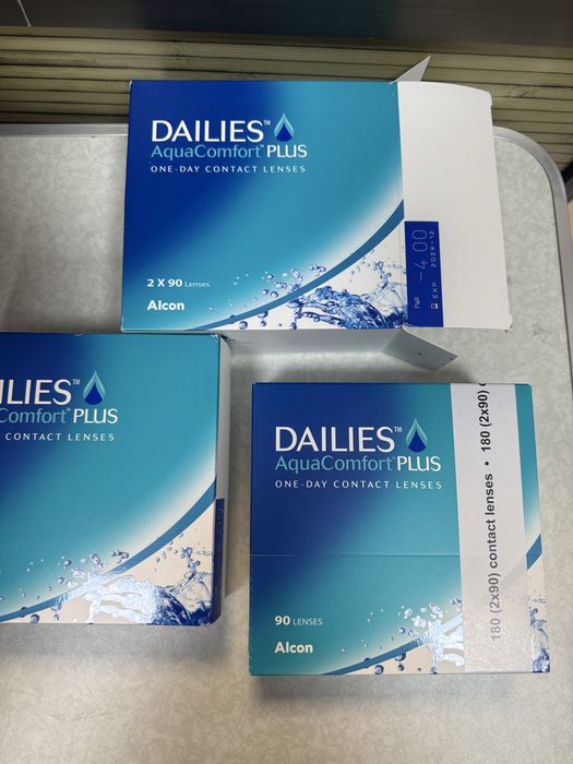 Еднодневни контактни лещи DAILIES AquaComfort Plus