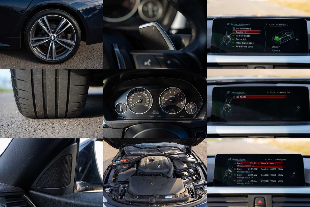 BMW Seria 4 F36 420i B48 184cp Pachet M Piele Incalzire Hi-Fi R19 NBT