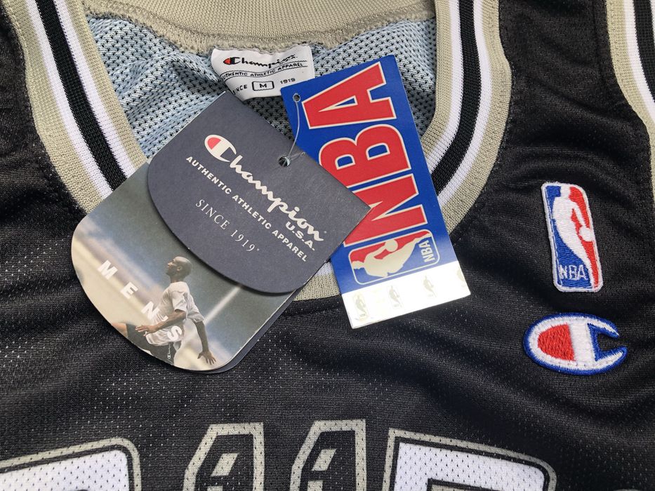 Champion NBA San Antanio Spurs #8 Nesterovic Jersey ОРИГИНАЛЕН мъжки баскет потник - M