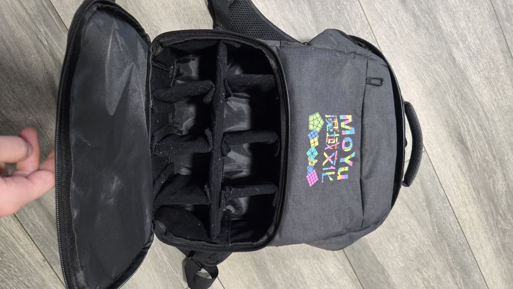 Rucsac cuburi rubice